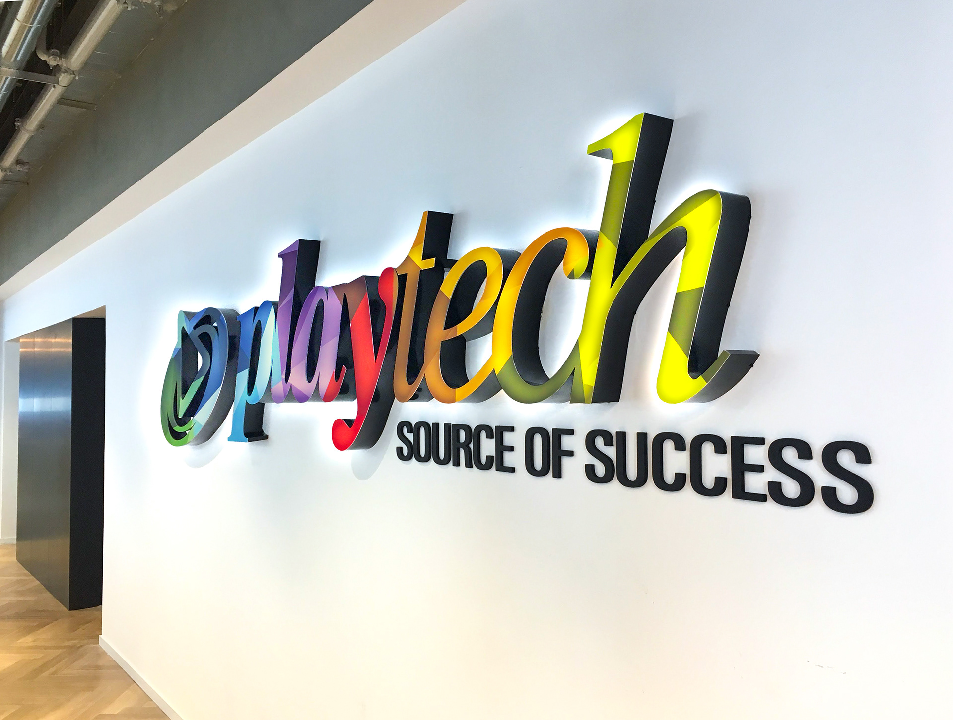 Playtech office design, picture 1