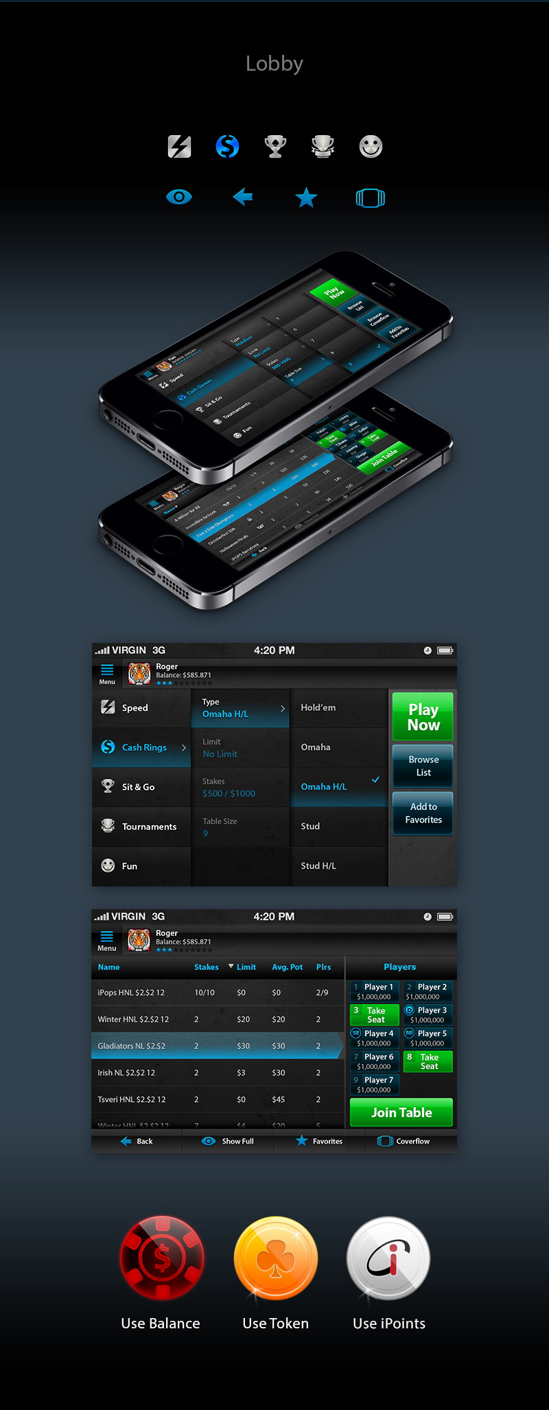 Playtech Mobile Poker, picture 3