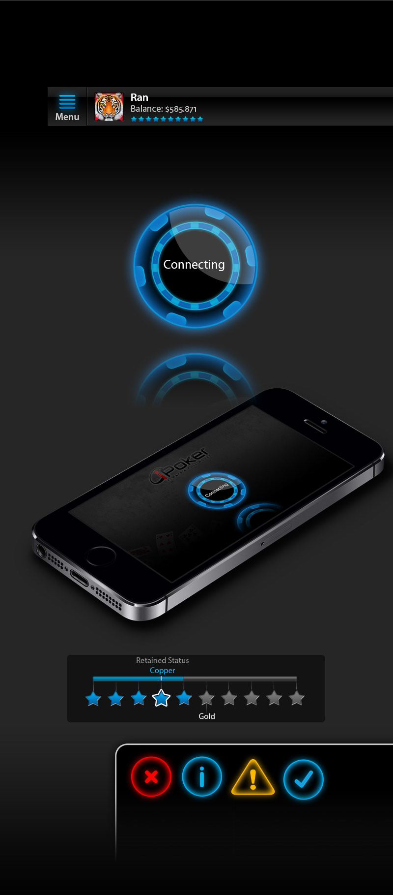 Playtech Mobile Poker, picture 6